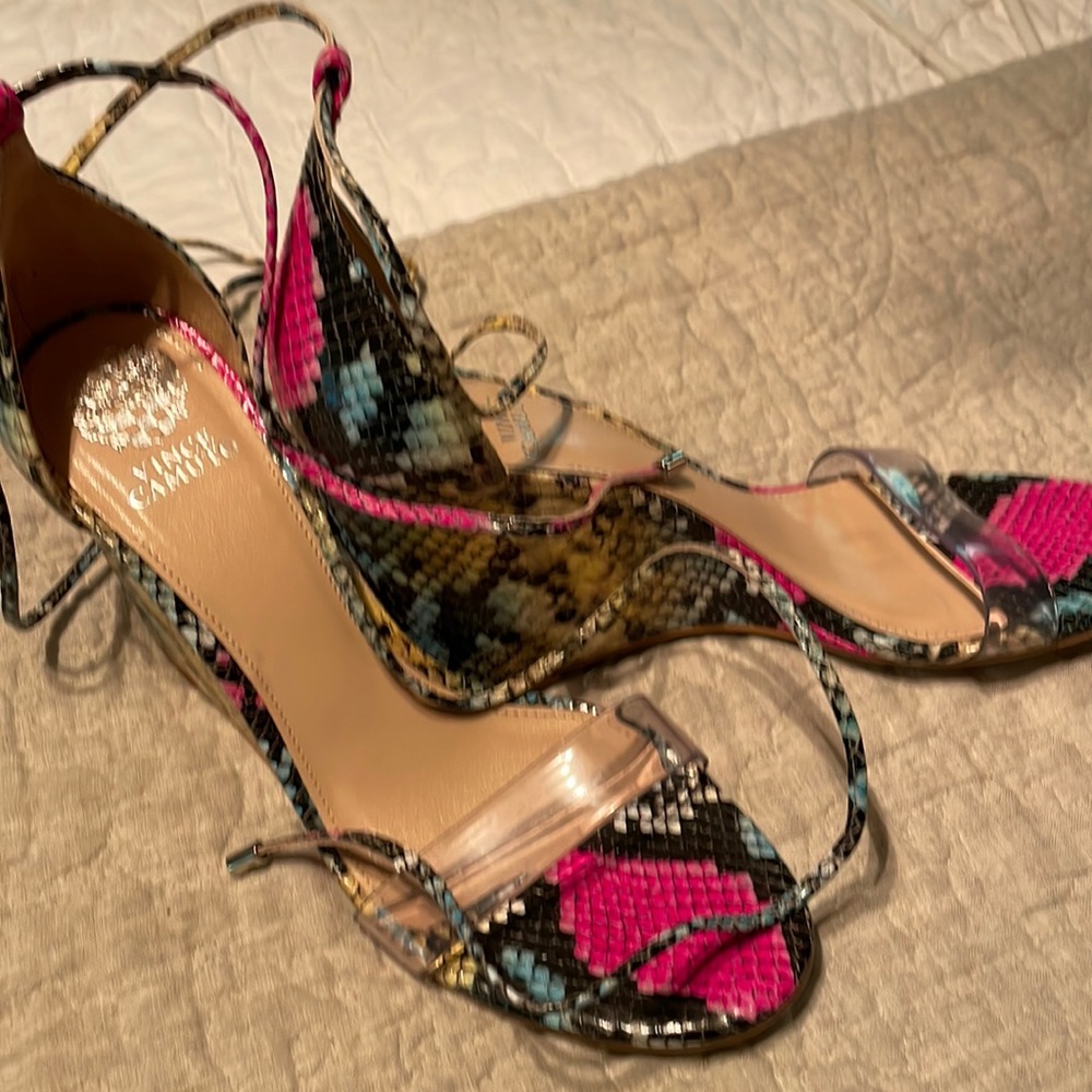 Multi snake print wedges!!